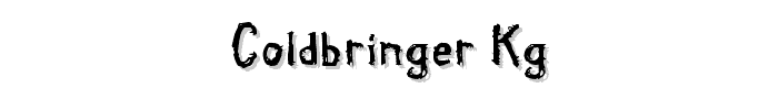 Coldbringer KG font